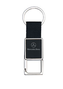 Mercedes Benz Nylon & Metal Keychain 
